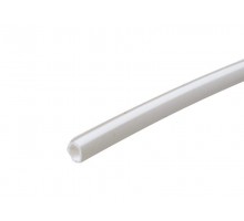 Заглушка паза штапика (уплотнитель для паза) пластикового окна, белая - 1 метр